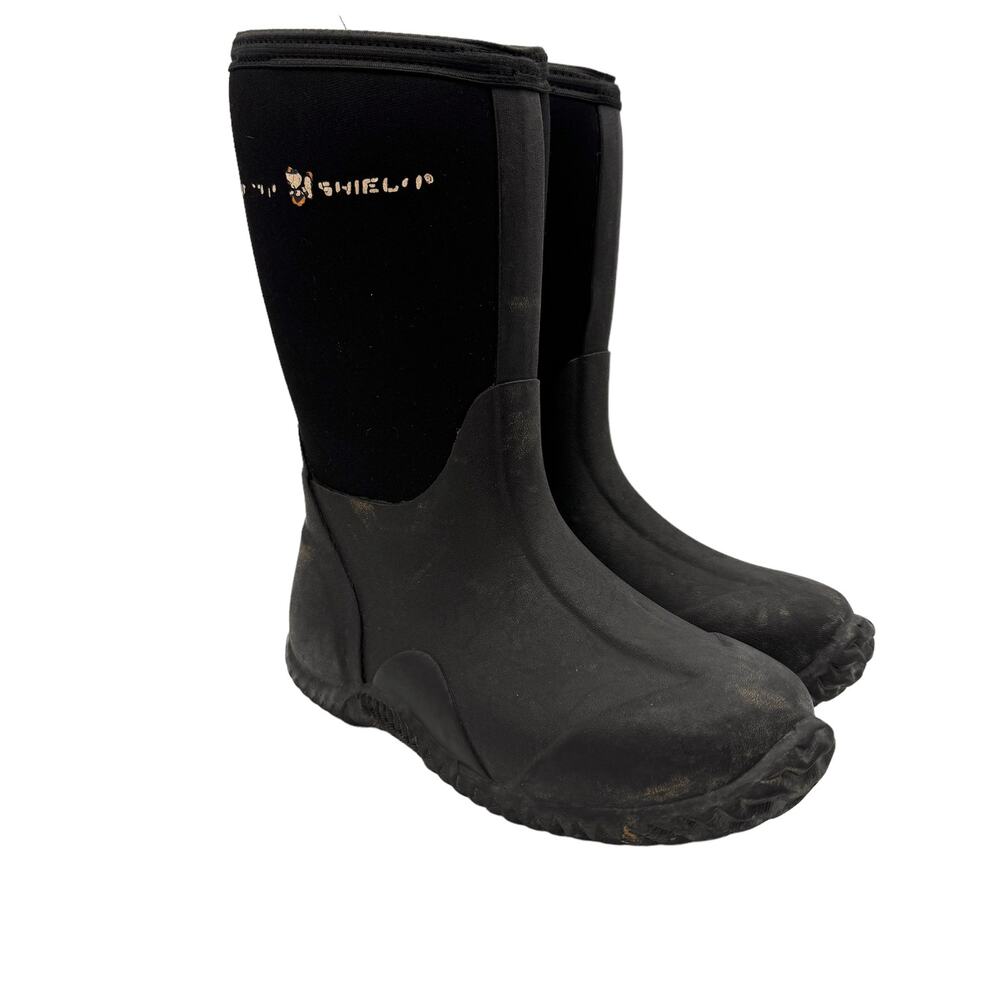 Arctic Shield Youth Sz: 2M Waterproof Rubber Neoprene Outdoor Boots AS-Y100-B